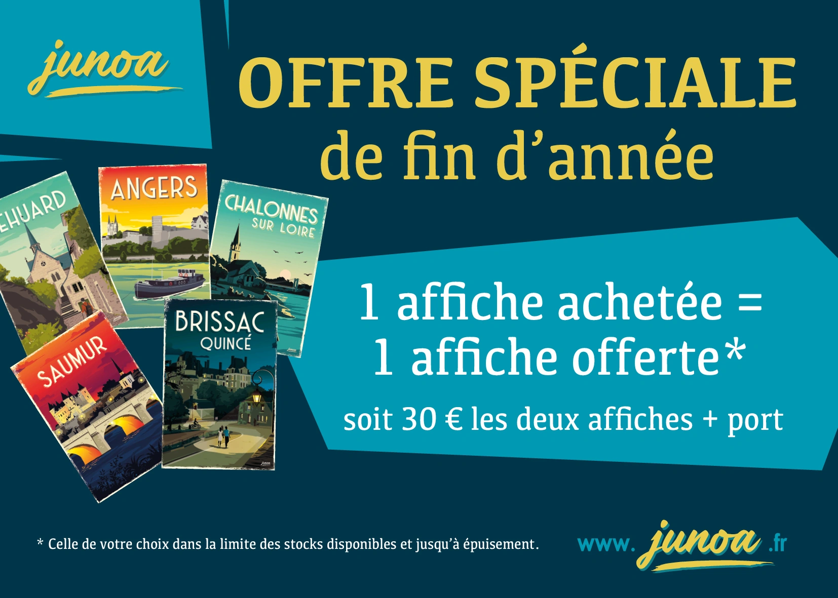 Bannière de promo Junoa